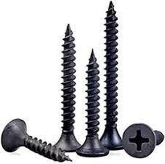 ड्राईवॉल स्क्रू काला